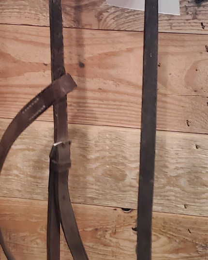 Western Headstalls Brown Band Quick Release