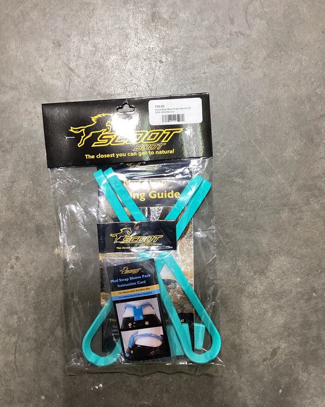 Scoot Boot Mud Straps Marine XS