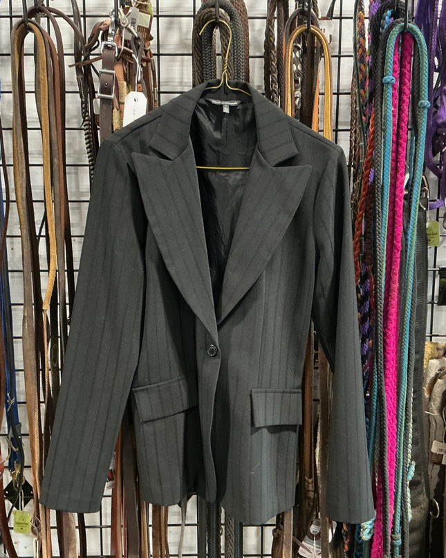 English Jacket Show  Black Size Small