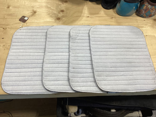 Standing Wraps – Climate Control Quilted Working Bandages (Set of 4) | Used