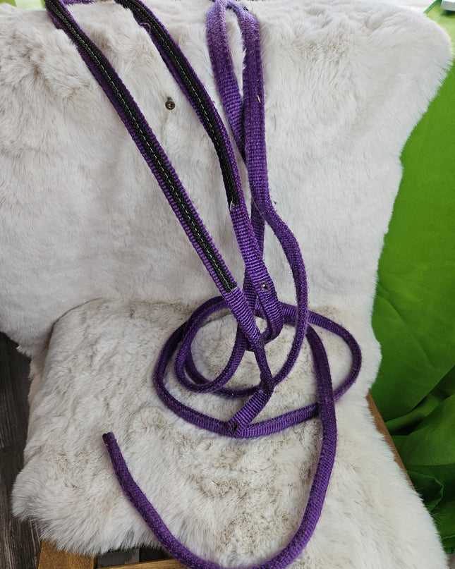 Western Headstalls Nylon Bridle/Breast Collar/Reins Purple