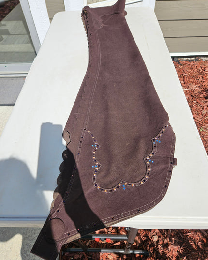 Show Set Brown- Jacket(M), Pants(L), Chaps(32)
