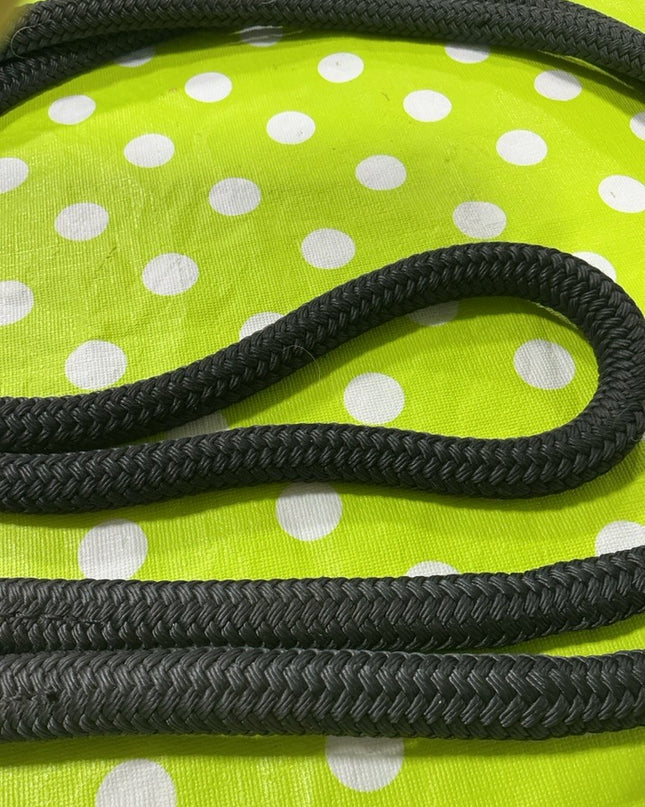 Western Reins Rope Loop Black