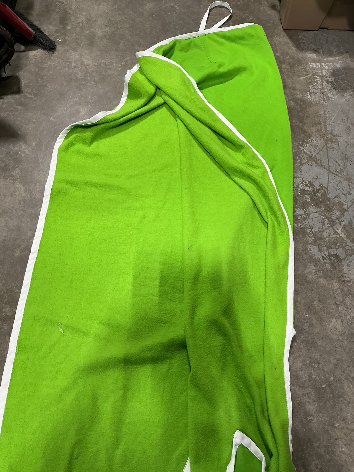 Cooler – Fleece, Lime Green, 74" | Used