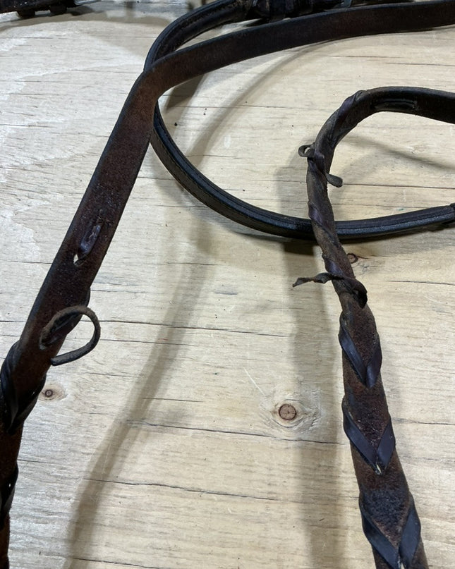 English Bridle Twisted Snaffle Bit 5"
