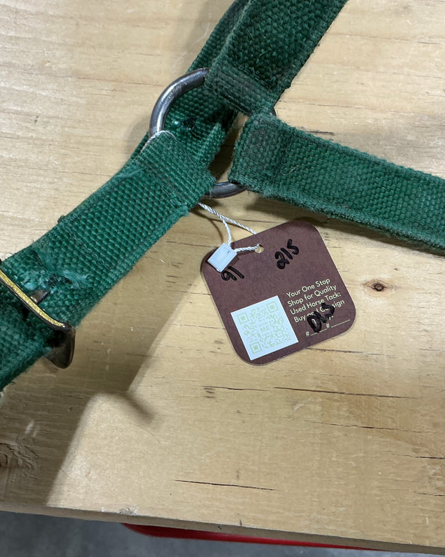 Halter nylon green