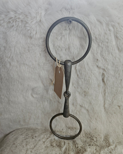 bit #4 Snaffle Lg Ring 5"