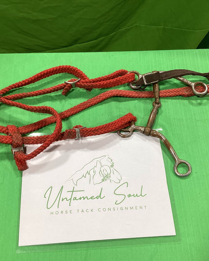 Bridle & Bit 5" Red Reins