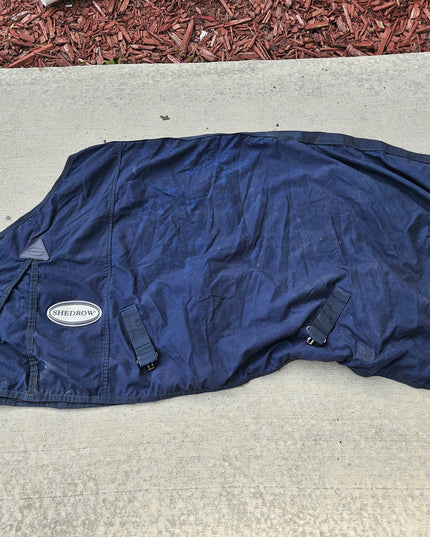 Stable Sheet Shedrow Blue 76"