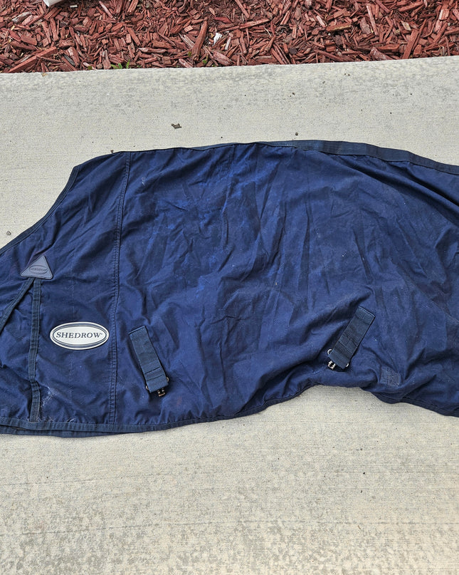 Stable Sheet Shedrow Blue 76"