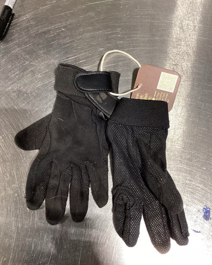 Gloves Kids Riding Black