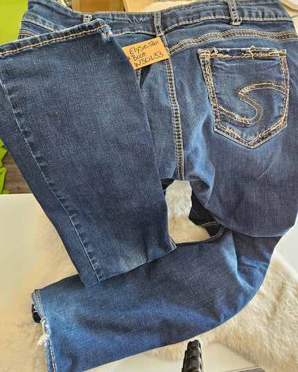 Jeans Silver Elyse Boot 30X33