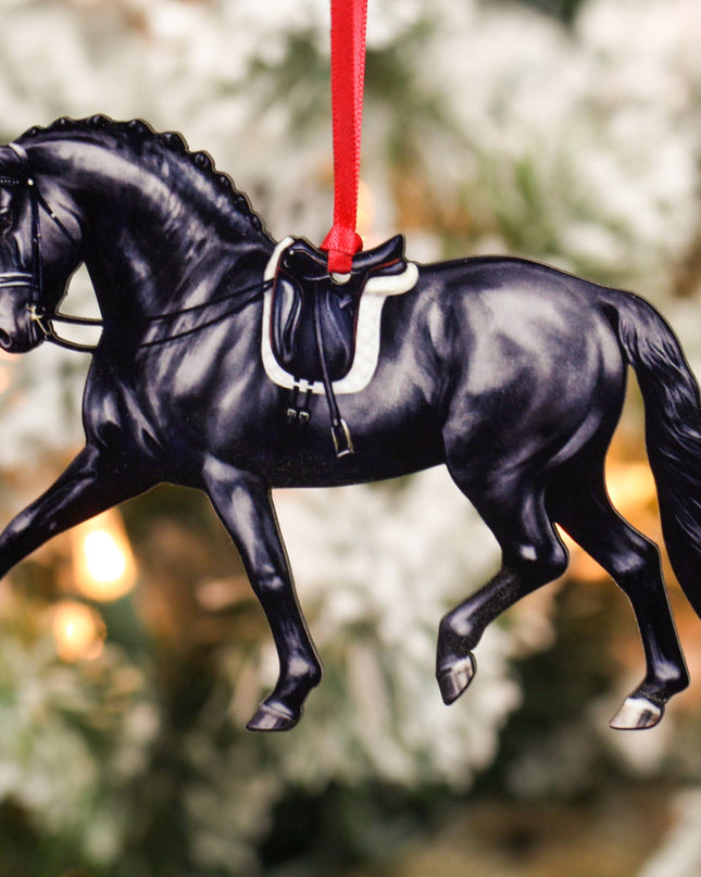 Ornament Dressage - Black