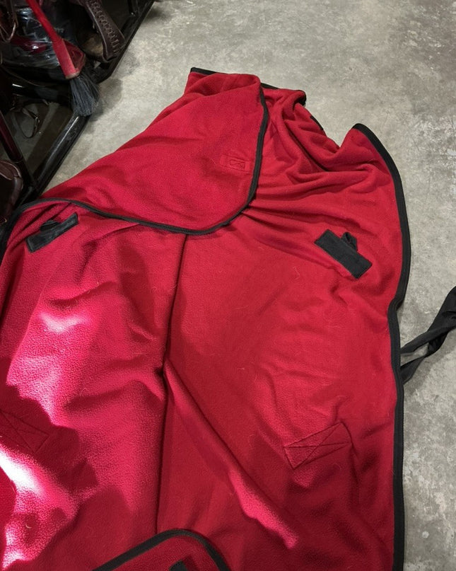 Cooler 76" Red/Black Fleece