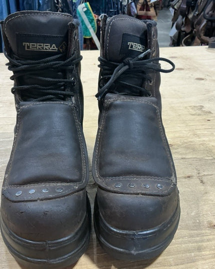 Work Boots Steel Tow Terra Size 7