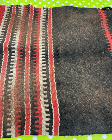 Western Saddle Blanket red /Black 32x32