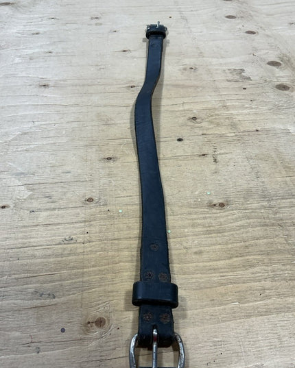 Flank Cinch / Back Leather Black