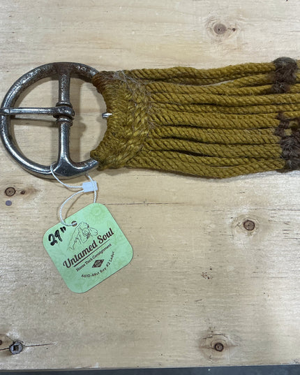 Western cinch rope old Decoration only