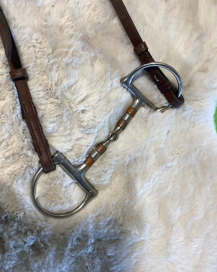 English Headstall with Bit
