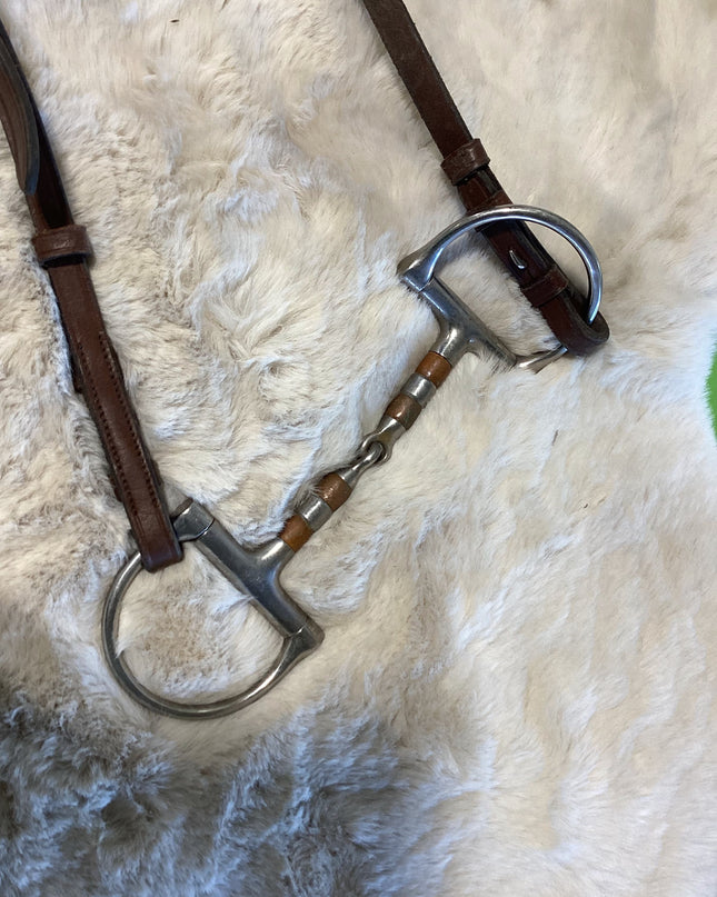 English Headstall with Bit