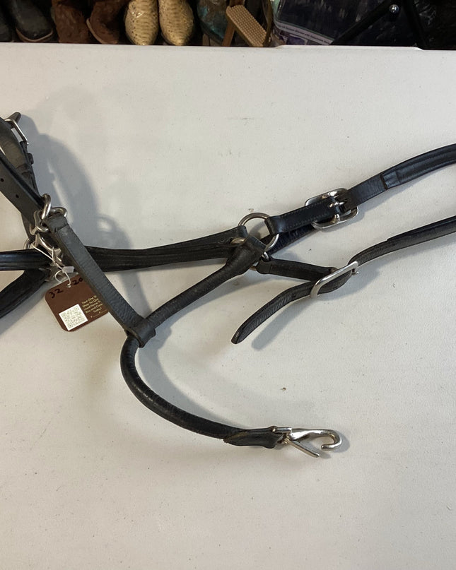 Halter Leather Black