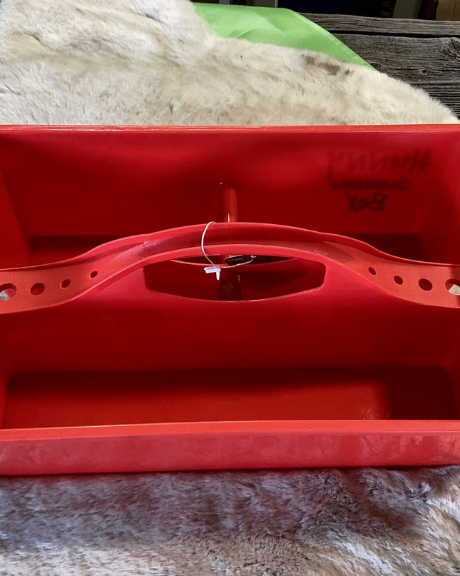 Grooming Tote Red