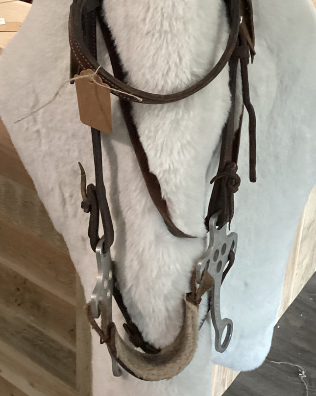 Hackamore Western Headstall  with e #2