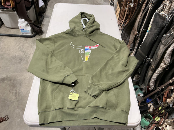 Hoodie – CW Alberta, Green, Medium | Used