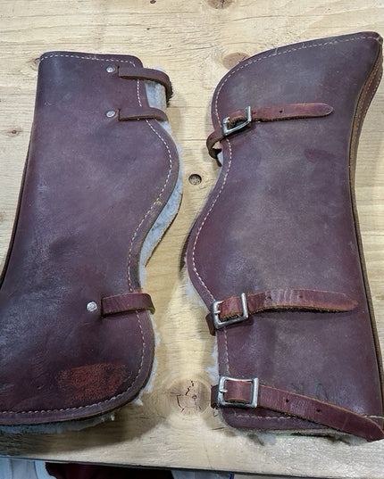 Medicine Boots Brown Leather w/Fleece