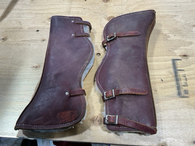 Medicine Boots Brown Leather w/Fleece