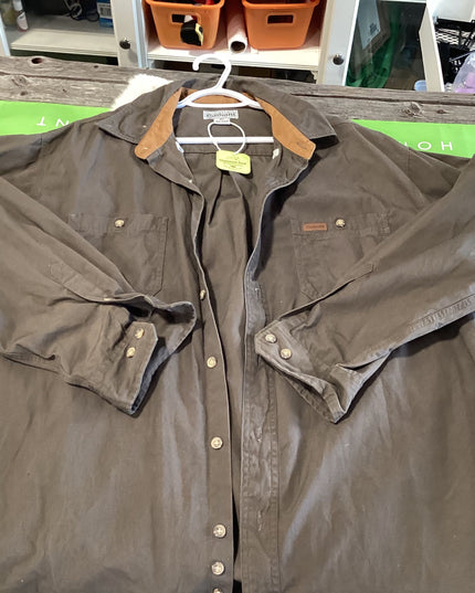 Long Sleeve Shirt Carhart XL Brown