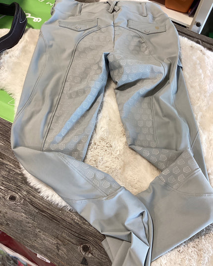 Breeches Full Seat Maya Delorez XL Grey