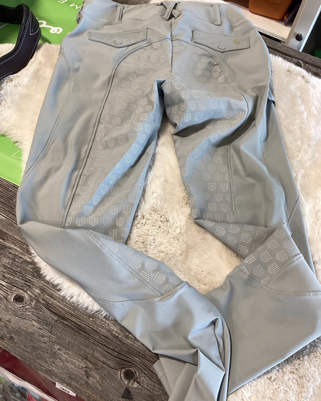 Breeches Full Seat Maya Delorez XL Grey