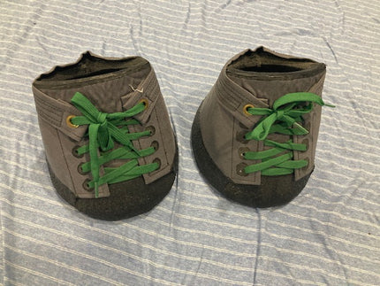 pair of size C Sabre Sneakers in green