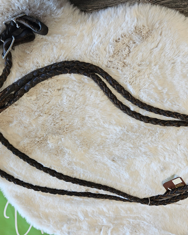 Western Reins Braided