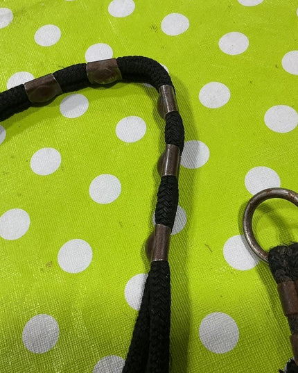 Halter Side Pull  Black Nylon
