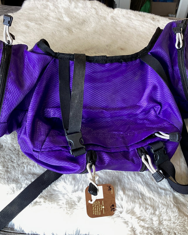 Saddle Bags Deluxe Stowaway Purple
