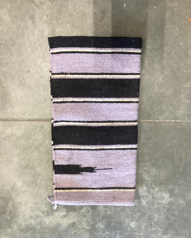 Western Saddle  Blanket Purple/Black