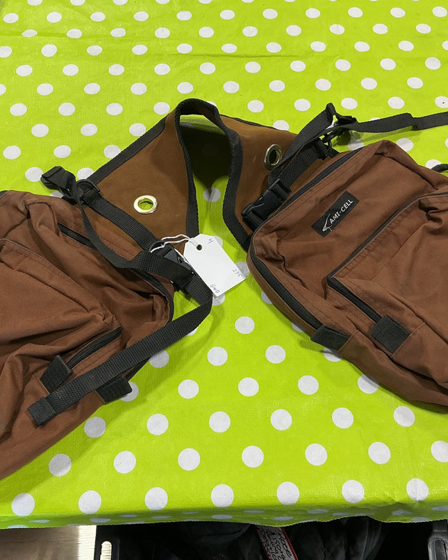 Saddle Bags Brown Like New