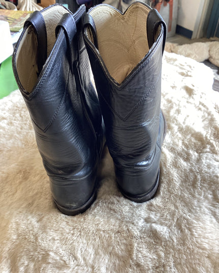 Cowboy Boots Black 8