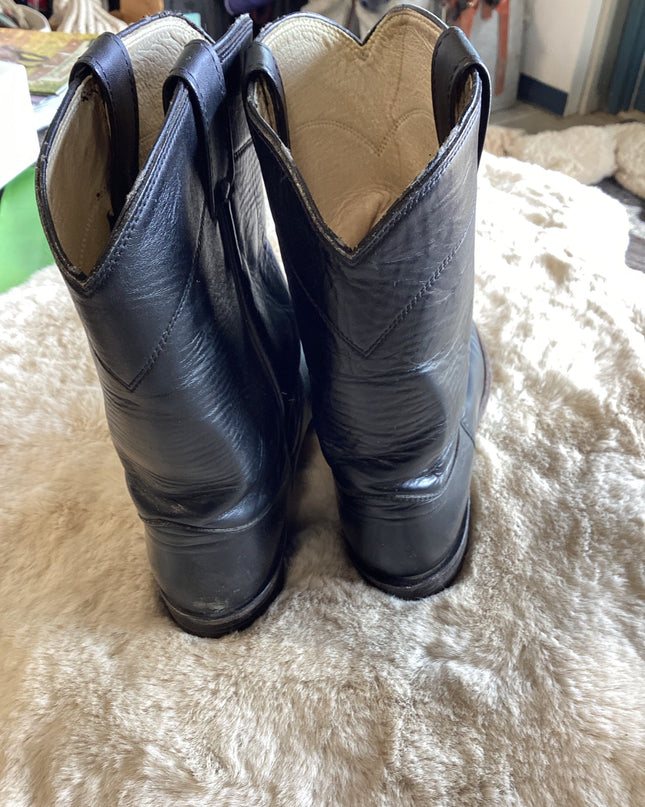 Cowboy Boots Black 8