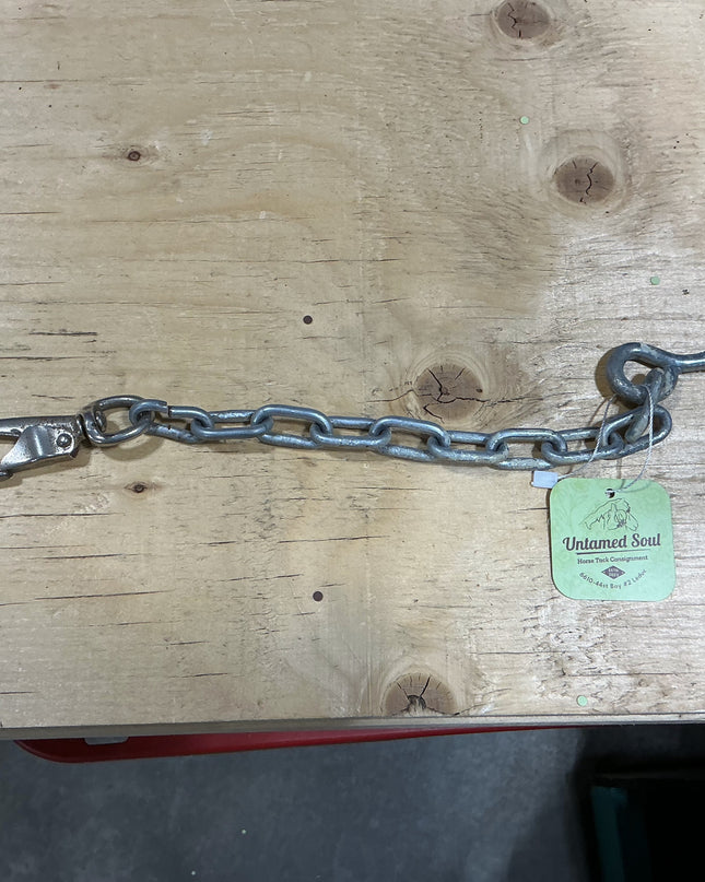 Chain short one clip end