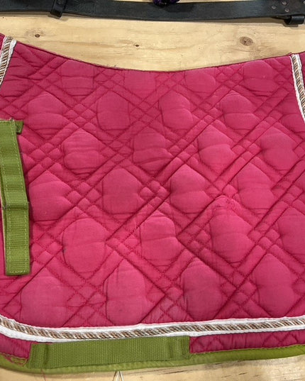 English Saddle Pad Pink Full Shedrow
