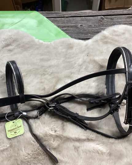 English Bridle Black Schooling
