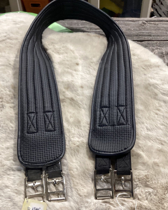 English Girth Silverline 58" Black