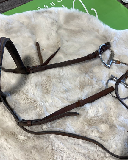 English Headstall with Bit