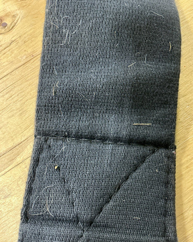 English Girth Black Fabric 46"