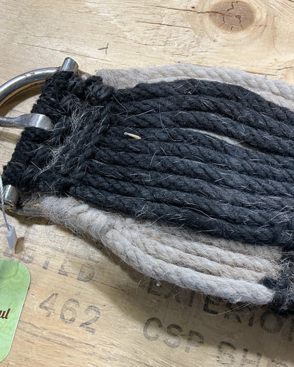 Western Cinch mohair west 31" black/white