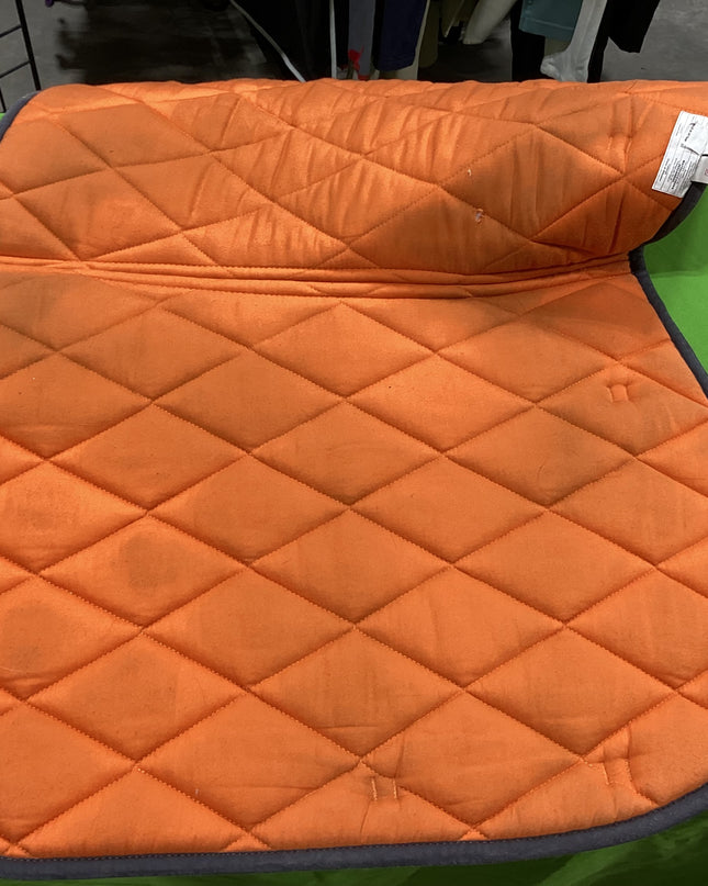 English Saddle Pad Shedrow Orange