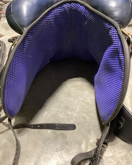 Treeless Saddle 14" Torsion Blue